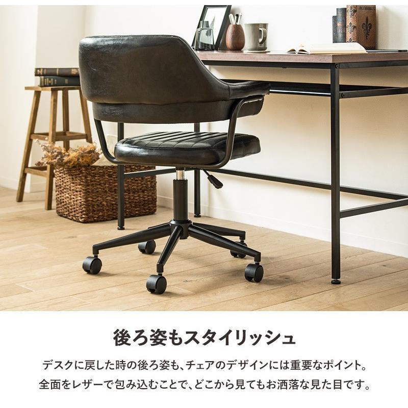 回転デスクチェア 事務椅子 昇降式 KOKUYO 黒 昭和レトロ 製図椅子