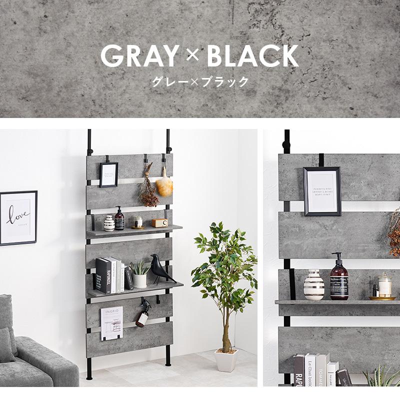 突っ張り式ディスプレイラック 突っ張りラック ウォールシェルフ（246） dショッピング |突っ張りラック 突っ張り式ディスプレイラック