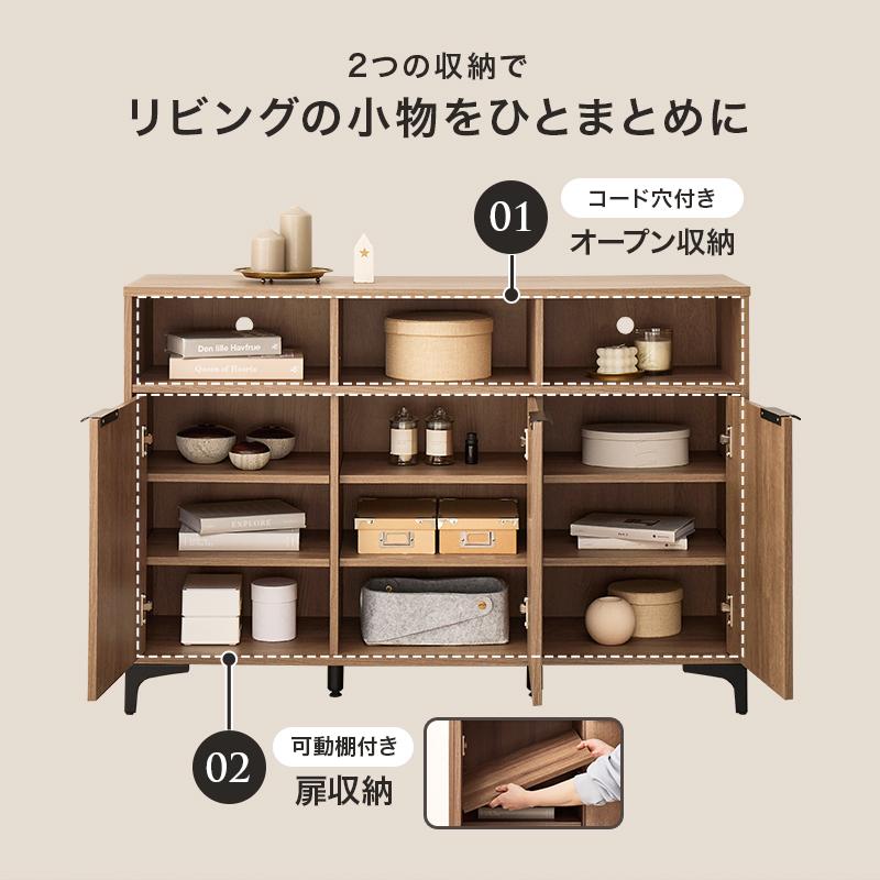 アンティーク　木製ラック　横柱五角形面取り　格子　サイドボード　電話台 キャビネット リビングボード サイドボード 電話台 FAX台 リビング収納