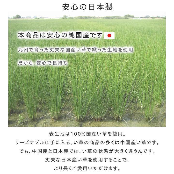 キッチンマット 60×240cm 台所 い草 天然素材 国産 お手入れ楽 滑り止め マット 床 フローリング 滑りにくい おしゃれ かわいい 安い 一人暮らし ワンルームの画像