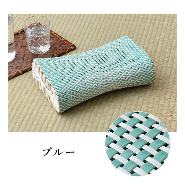 枕 まくら ひんやり クール cool 梅雨 夏 快適 涼感 蒸れない 30×20cm カラフル PP ポリプロピレン 通気性抜群 昼寝 仮眠 休憩 車中泊 ベタつき 解消 快適 快眠｜reech｜09