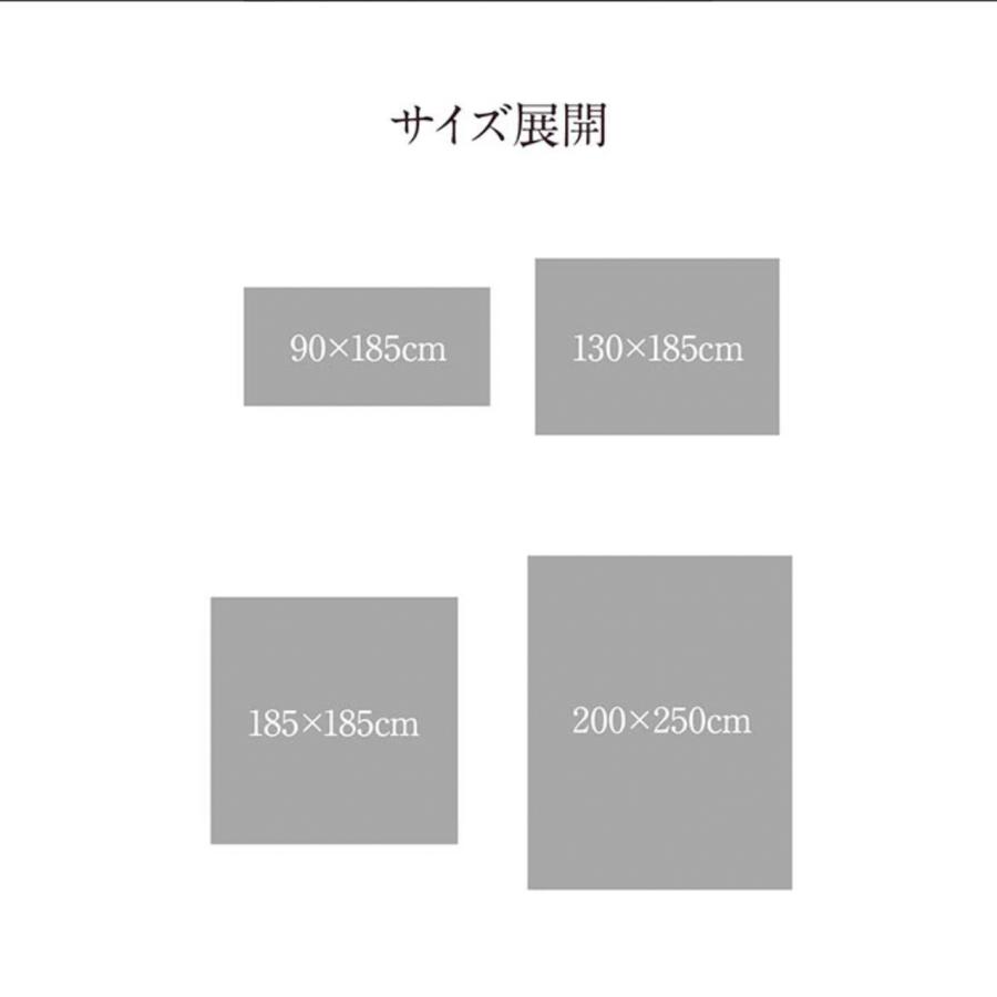 洗える ラグ 3畳 長方形 200cm×250cm ホットカーペット カバー マット