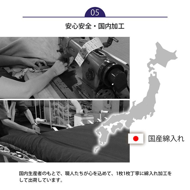 ふかふか ふっくら 撥水 ラグ カーペット ボリューム 1.5畳用 一畳半用 130cm×190cm 日本製 クッション マット カーペット こたつ敷き 防音 国産 おしゃれ 無地_13