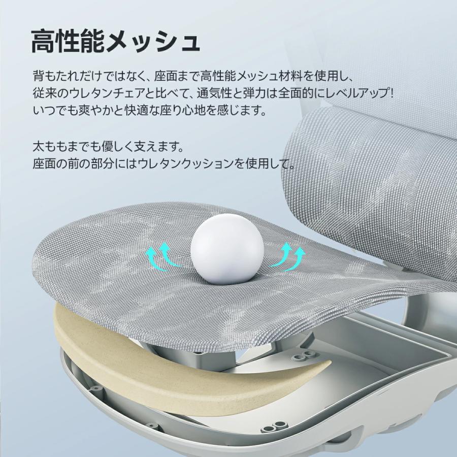 オフィスチェア 腰痛 デスクチェア pcチェア ワークチェア パソコンチェア 高機能チェア SIHOO M59AS リクライニング アームレスト ヘッドレスト_16