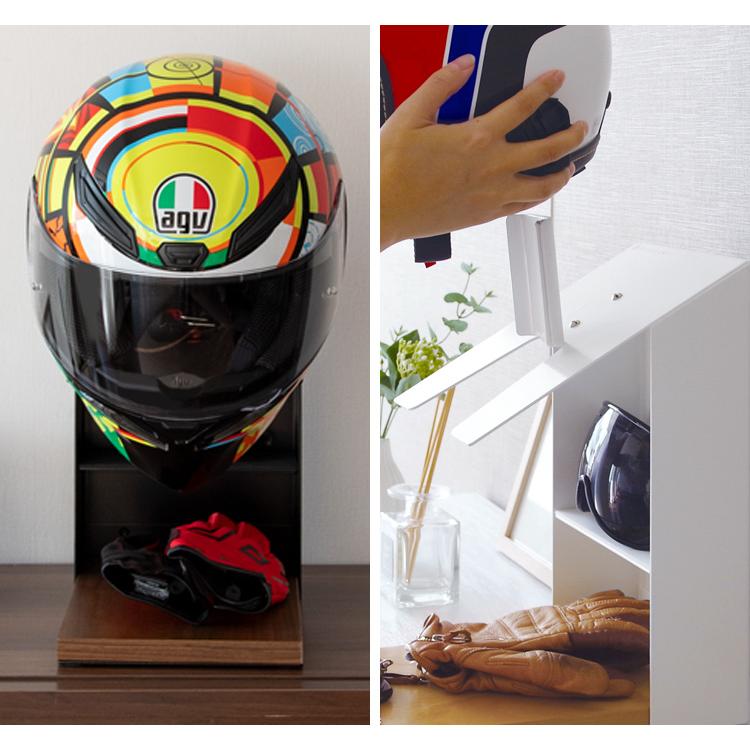 ヘルメットラック ディスプレイ バイク用 自転車用 ロードバイク用