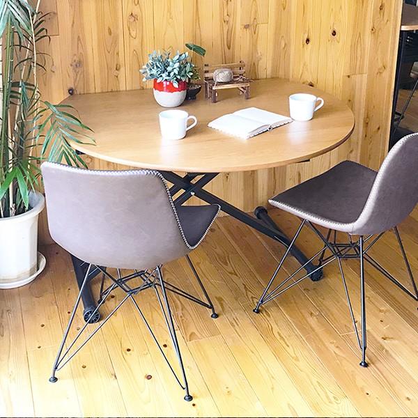 テーブル センターテーブル 円形 丸型 座卓 ダイニング リビング 天然木 鏡面 昇降 バタフライ 折りたたみ カフェ モダン 北欧 おしゃれ シンプル Tom 8 Reech Online 通販 Yahoo ショッピング