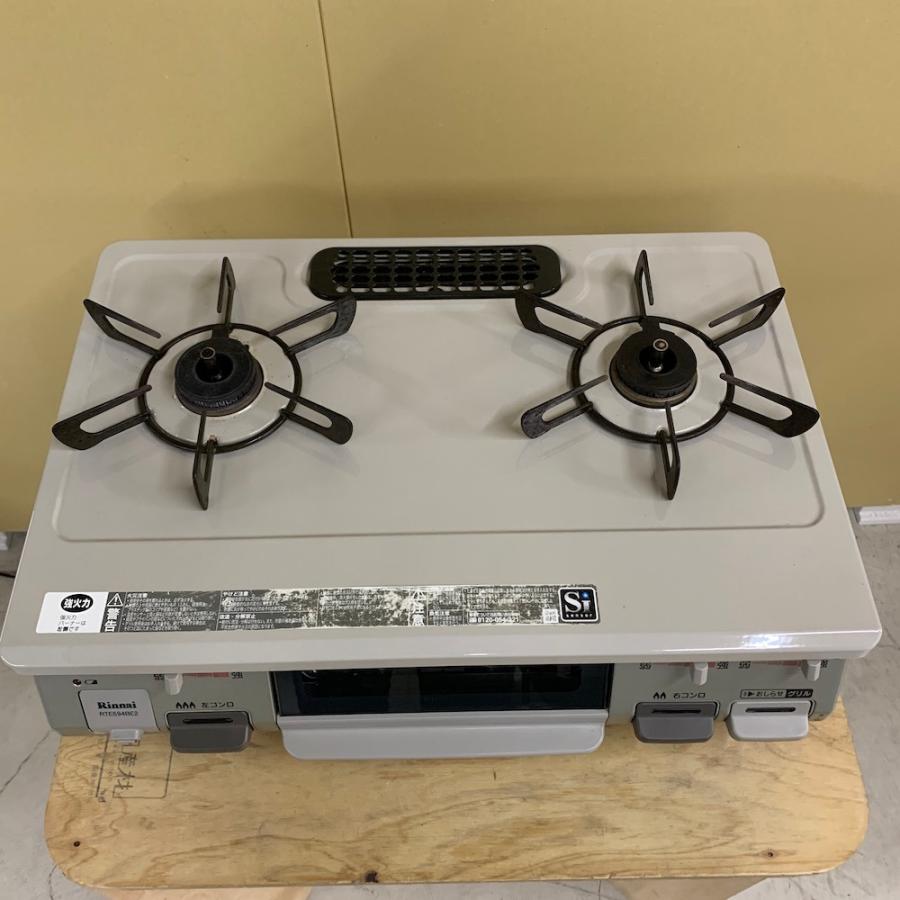リンナイ 中古 都市ガス 左強火力 59cm ガスコンロ RTE594BE2L リンナイ 中古 都市ガス 左強火力 59cm ガスコンロ RTE594BE2L