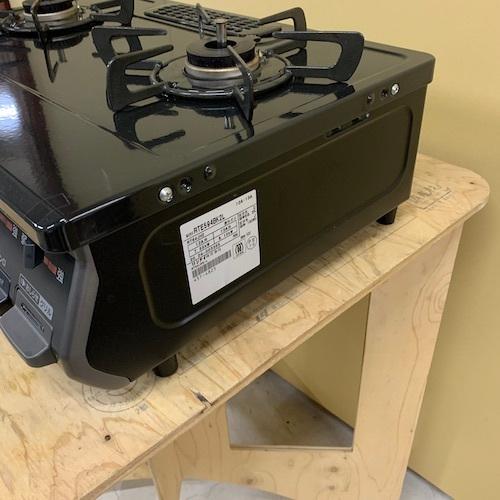 リンナイ 中古 都市ガス 左強火力 59cm ガスコンロ RTE594BK2L リンナイ 中古 都市ガス 左強火力 59cm ガスコンロ RTE594BK2L