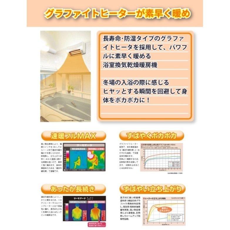 高須産業 浴室換気乾燥暖房機 BF-861RGA 壁面用 ヒートショック 浴室