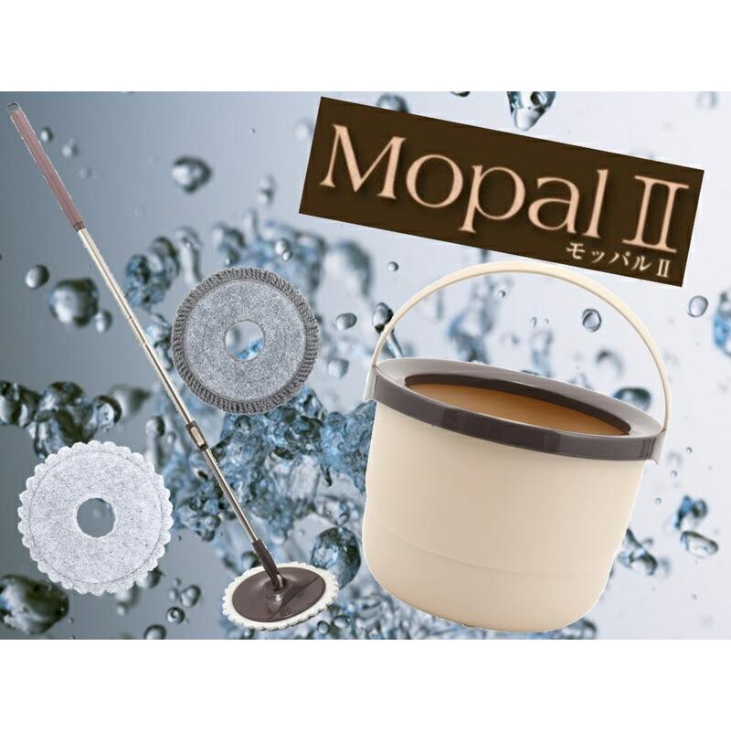 モッパル II モッパル 2 モッパルツー 回転モップ mopal もっぱる 2 コンパクト 単層式バケツ |  | 01