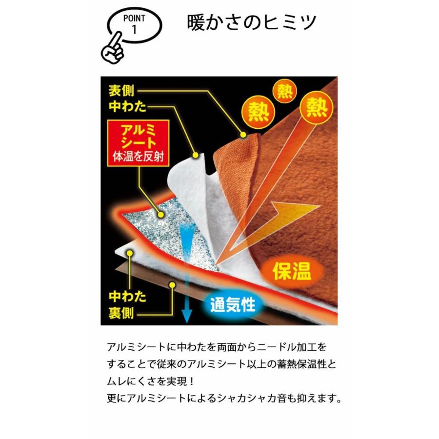 暖暖あったか毛布のいらない掛け布団カバー more hot 210×150cm 洗濯機 丸洗いOK メイダイ 省エネ 節電 送料無料 |  | 03