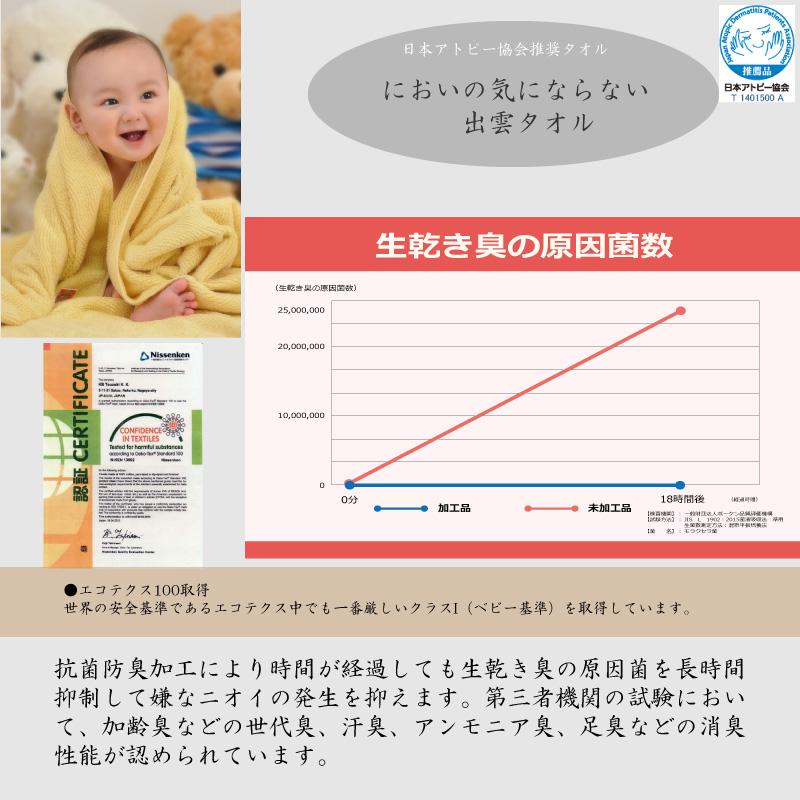 タオル ニオイの気にならない出雲タオル「優つつみ」 抗菌 バスタオル２枚+フェイスタオル４枚 同色6枚組セット 送料無料の画像