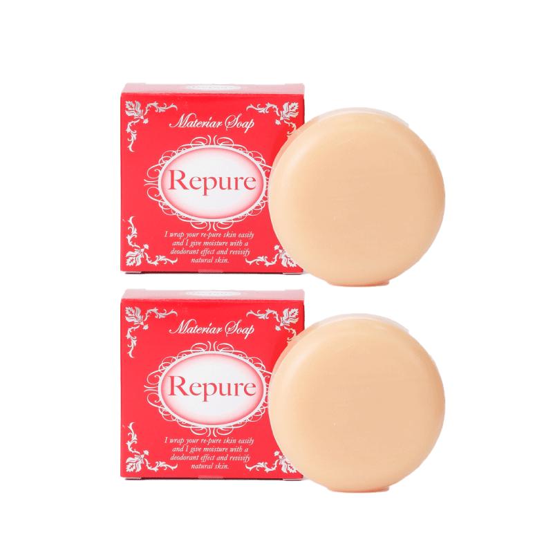 マテリアソープ Repure（リピュア）2個セット 日本ネオライズ 固形ソープ 洗顔石けん 石鹸 乳酸菌代謝物質 送料無料 | MATERIA | 02