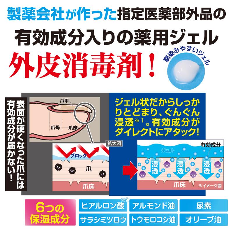 薬用 ツメキラリ２本組 指定医薬部外品 薬用ジェル つめ 殺菌 消毒 薬用 爪 きらり 薬用ジェル 足の爪 足 爪 変色 爪周りケア ボロボロツメ |  | 03