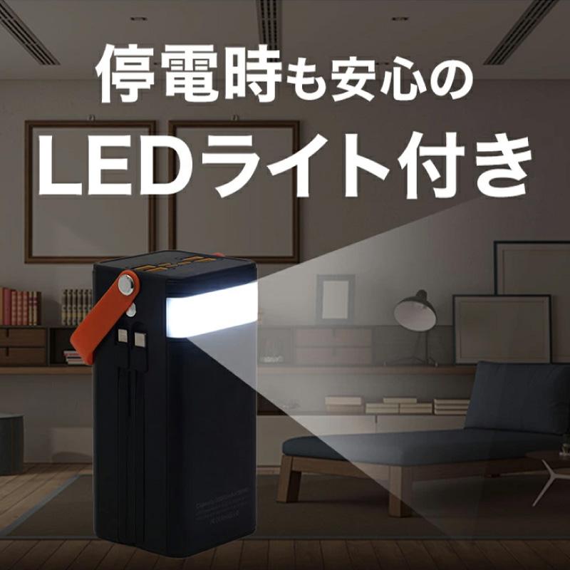 バッテリー コンパクト 大容量 ソーラーパネルセット  スマホ モバイルバッテリー 充電  ポータブルバッテリー  軽量 ソーラー ソーラーパネル 非常用 50000mAh |  | 12