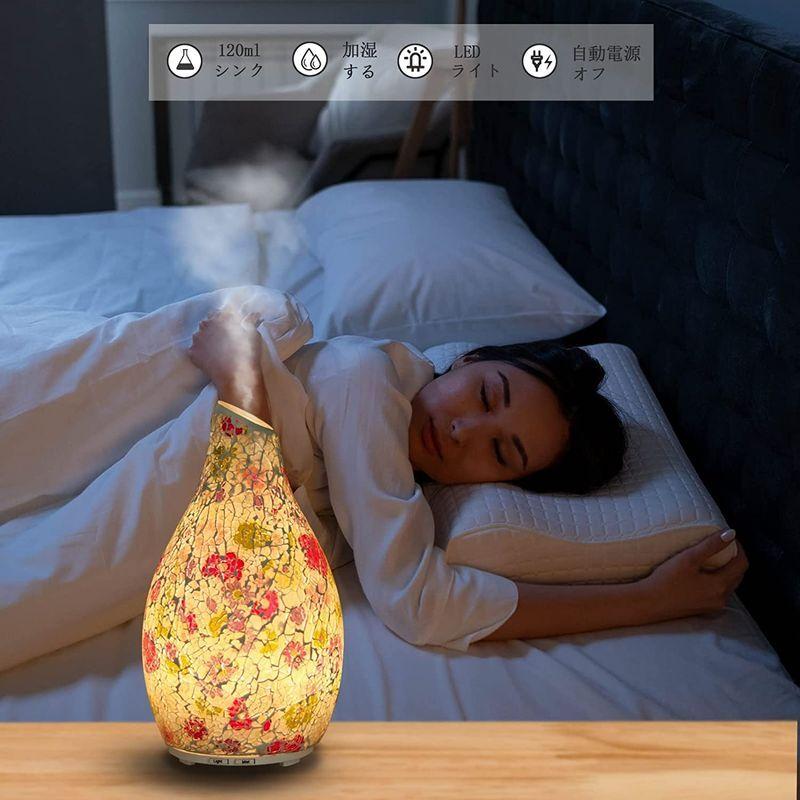 最も優遇 Vitruvi 加湿器 モザイクトレッド おしゃれ 卓上 加湿器 花びら模様のアロマディフューザー 空焚き防止 雰囲気作り 空気清浄 安眠グ お気にいる Www Sei Ba Gov Br