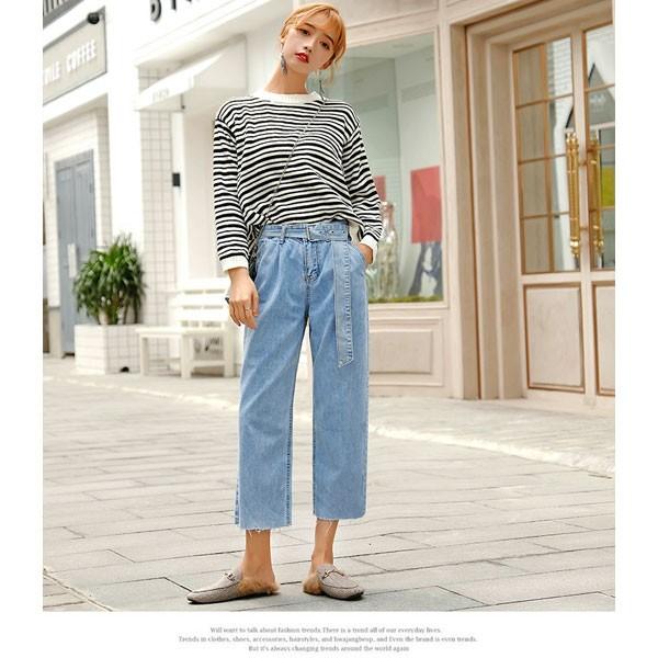在庫処分 レディース デニム ワイドデニム ワイドパンツ パンツ ボトム ジーンズ 送料無料 |  | 06