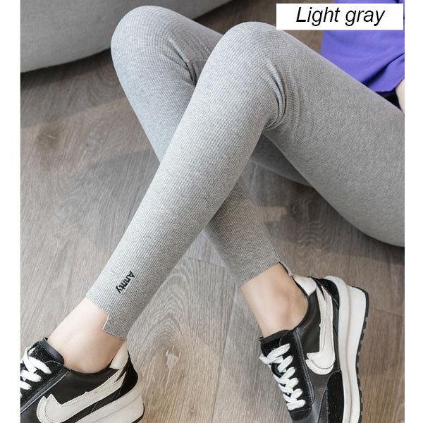 レギンス パンツ リブレギンス ロゴ ストレッチ リブ スポーツ ヨガ