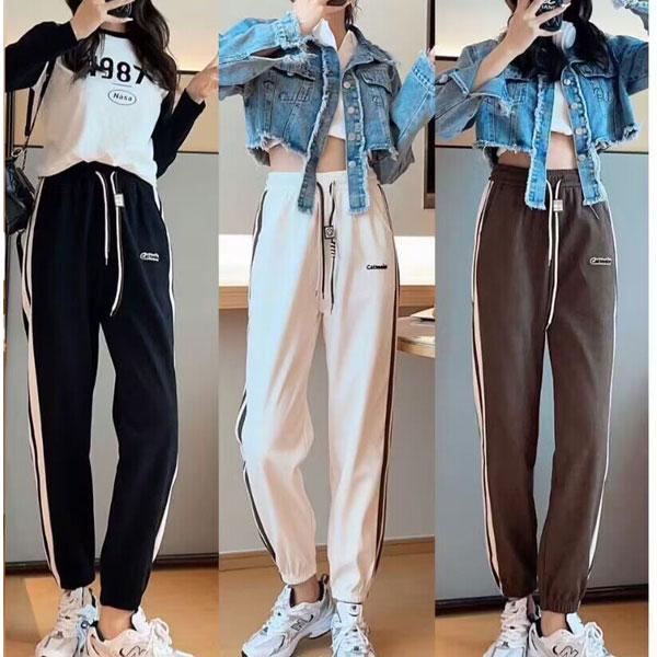 【期間限定スペシャルプライス】裏起毛 スウエットパンツ 裏フリース レディース パンツ ウエストゴム あったかい 防寒 送料無料 |  | 02