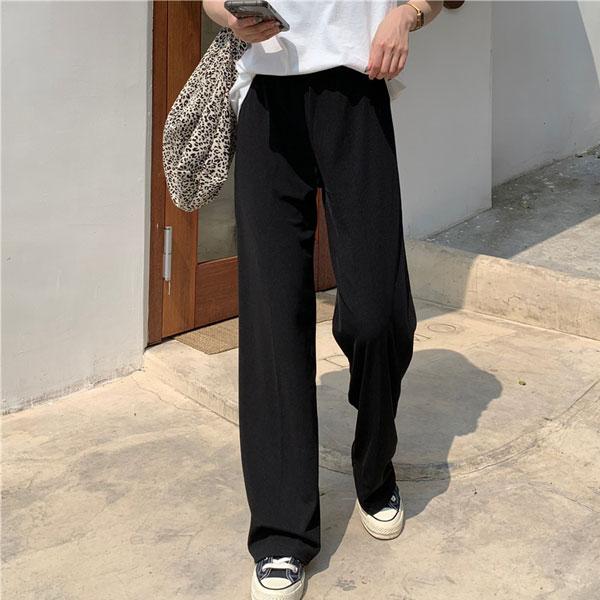 ワイドパンツ 夏パンツ カラーパンツ レディース パンツ リブパンツ ボトム ウエストゴム 送料無料 |  | 12