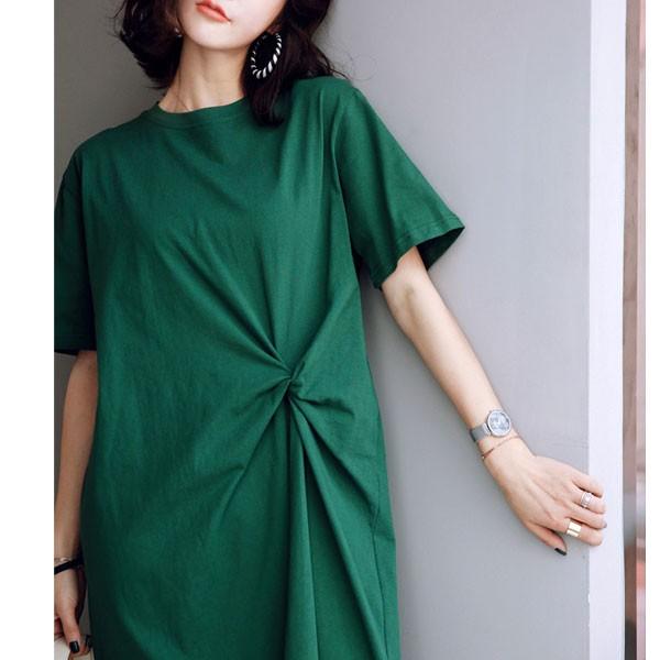 在庫処分 ワンピース ロング丈 マキシワンピース ロングワンピ ゆったり 大きいサイズ 体型カバー |  | 07