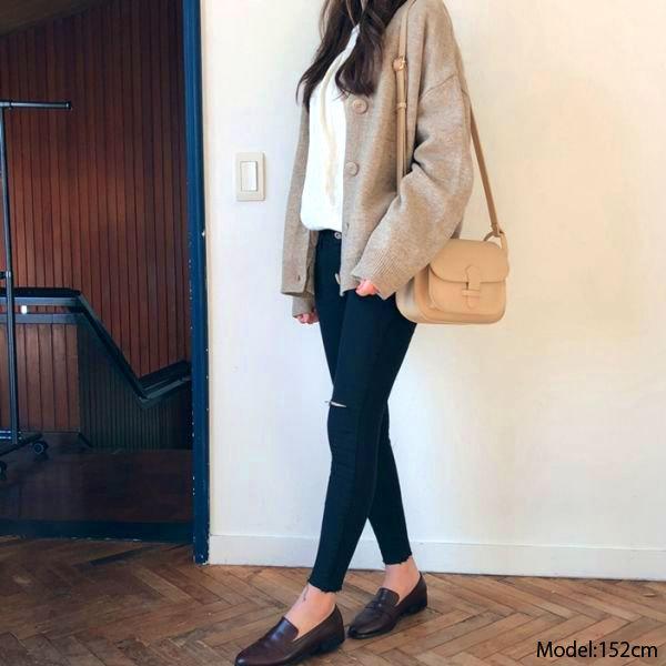 カーディガン レディース ニット 暖かい カシミアタッチ カーデ ニットカーデ 羽織り 送料無料 ゆったり 大きいサイズ 30代 40代 ReF |  | 05