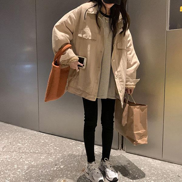 【期間限定スペシャルプライス】カットソー レディース トップス ボーダー Tシャツ ロンT 長袖 ゆったり 大きいサイズ ドロップショルダー 送料無料 |  | 07