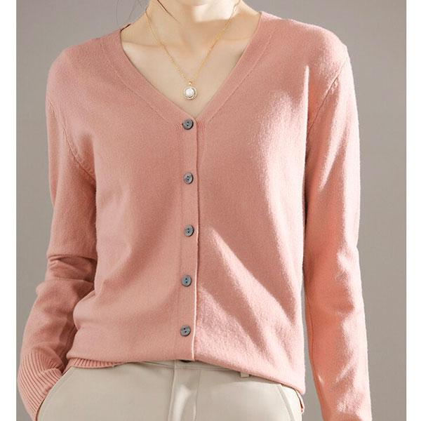 カーディガン 薄手 軽量 レディース カーデ 羽織り Vネック カラーニット 送料無料 |  | 20