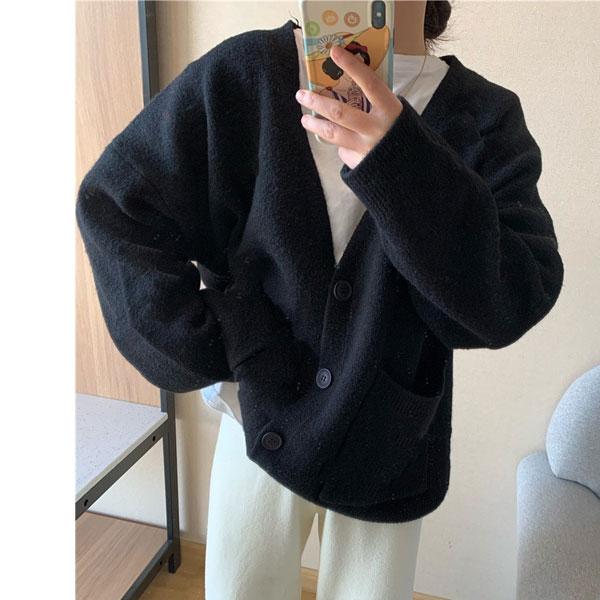 【期間限定スペシャルプライス】カーディガン レディース  カーデ ニットカーデ 大きめ きれいめ 上品 高級感 体型カバー アウター 送料無料 |  | 08