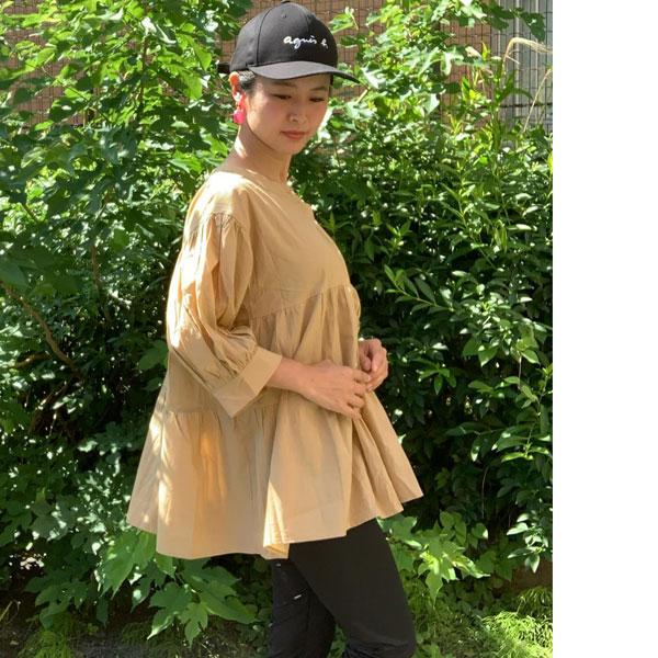 シャツ チュニック ブラウス レディース リネン風シャツ 五分袖 無地 羽織り カジュアルシャツ 送料無料 |  | 05