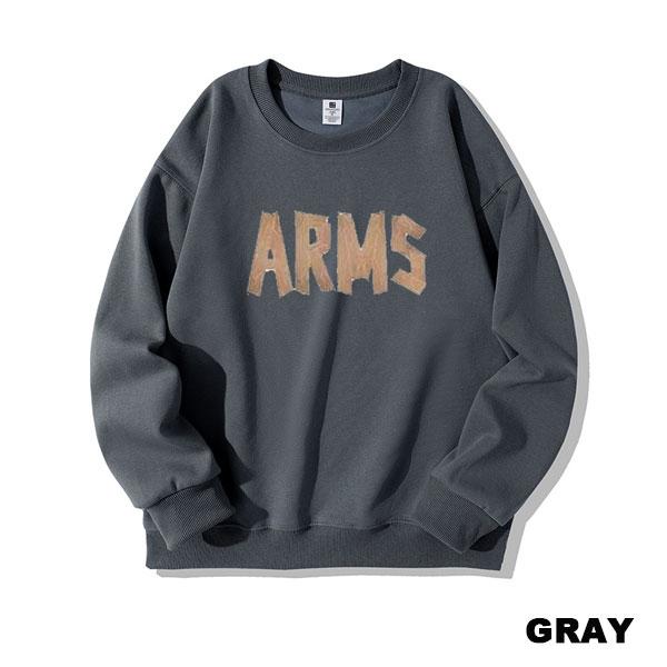 レディース スゥェット トレーナー 英字ロゴ カレッジスタイル プルオーバー トップス 長袖 送料無料 |  | 04