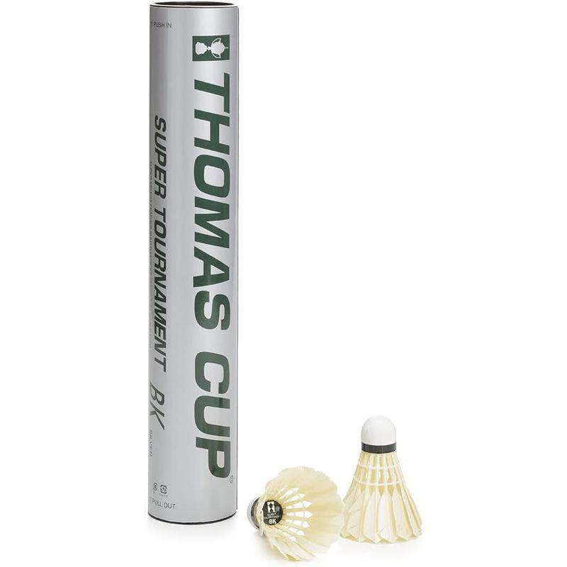 THOMAS CUP(トマスカップ) バドミントン用シャトル トマスカップSUPER TOURNAMENT BK SILVER F2 10ダ CUP トマスカップ バドミントン用シャトル トマスカップSUPER TOURNAMENT BK SILVER F2 10ダ