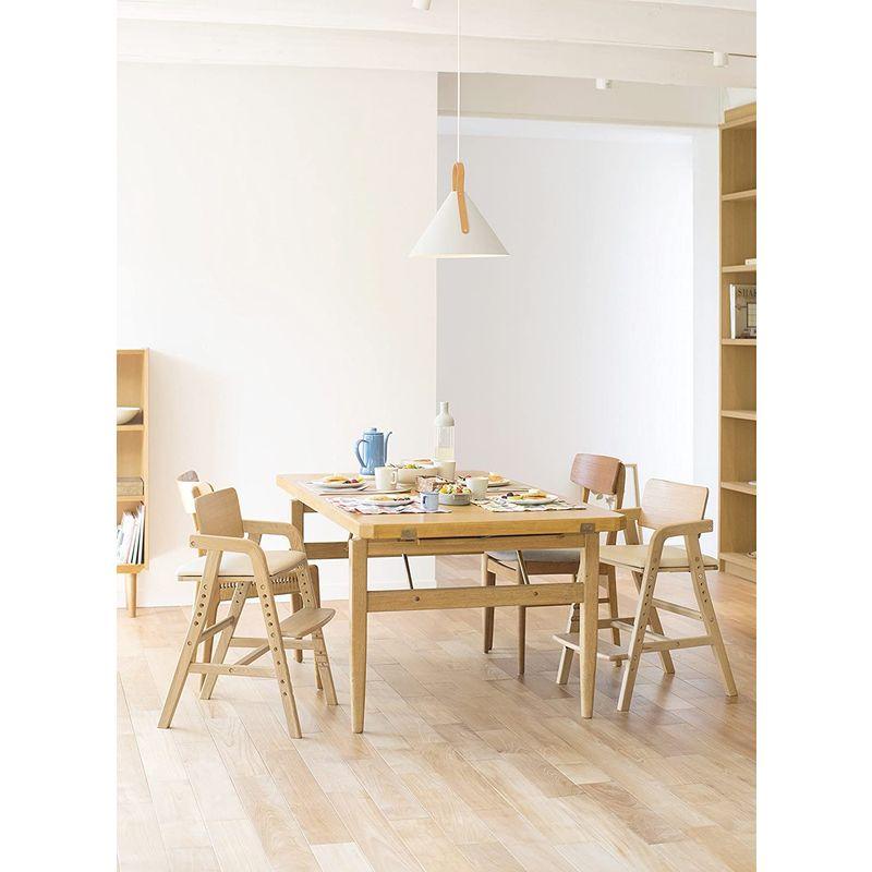 A7人気シール帳 大和屋 キトコ キッズダインニングチェア ナチュラルフレーム アイボリー 3歳からのダイニングチェア 【R2364869936】(13862円)