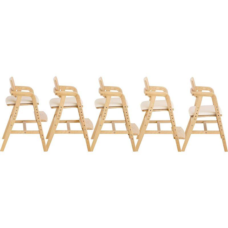 A7人気シール帳 大和屋 キトコ キッズダインニングチェア ナチュラルフレーム アイボリー 3歳からのダイニングチェア 【R2364869936】(13862円)