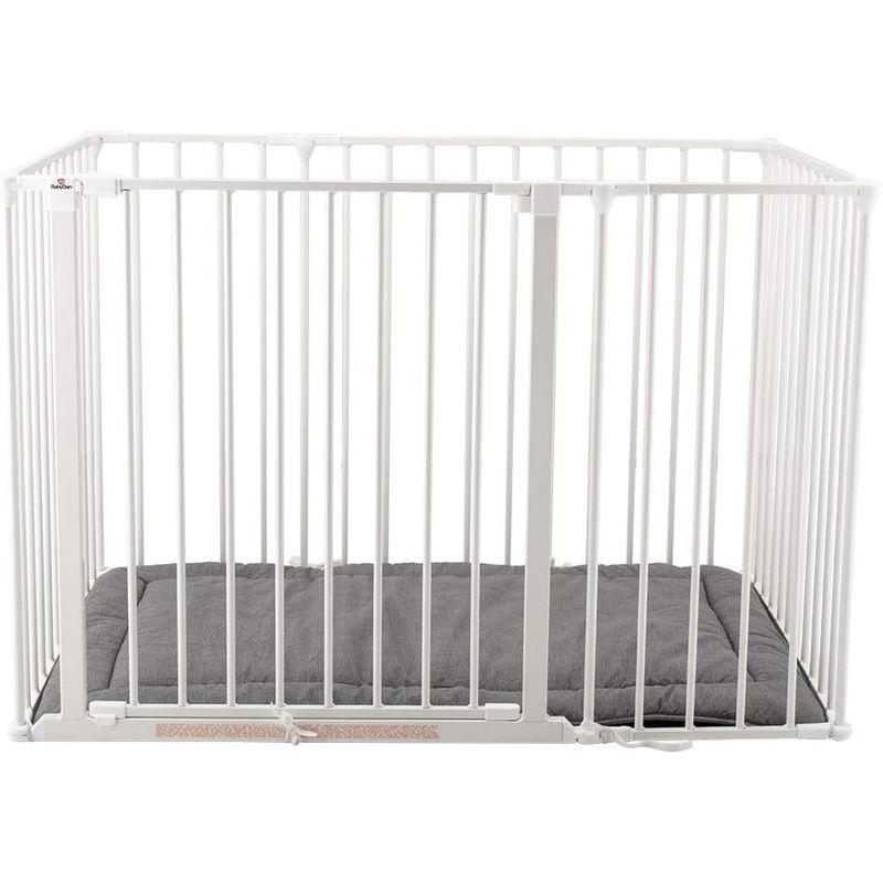 ベビーダン Baby Dan セーフティーゲート マット付き スクエアゲート 右開き 79114-10400-1300-10-120 ホワ 右開き ベビーダン Baby Dan セーフティーゲート マット付き スクエアゲート ホワ 　