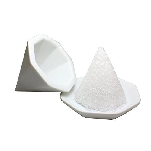 神棚の里 盛塩セット八角盛り塩セット 小/素焼き八角皿5枚付き - ホワイト の商品画像