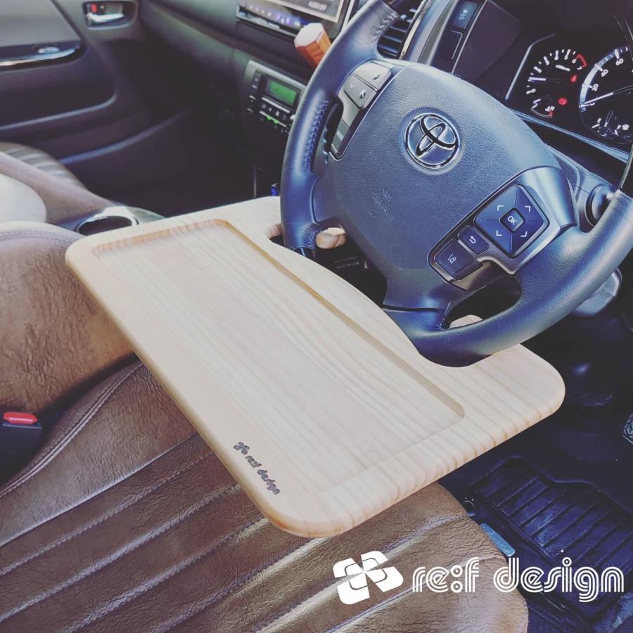 ハンドルテーブル　ウッド　ハンドル径35~40cm用 | 