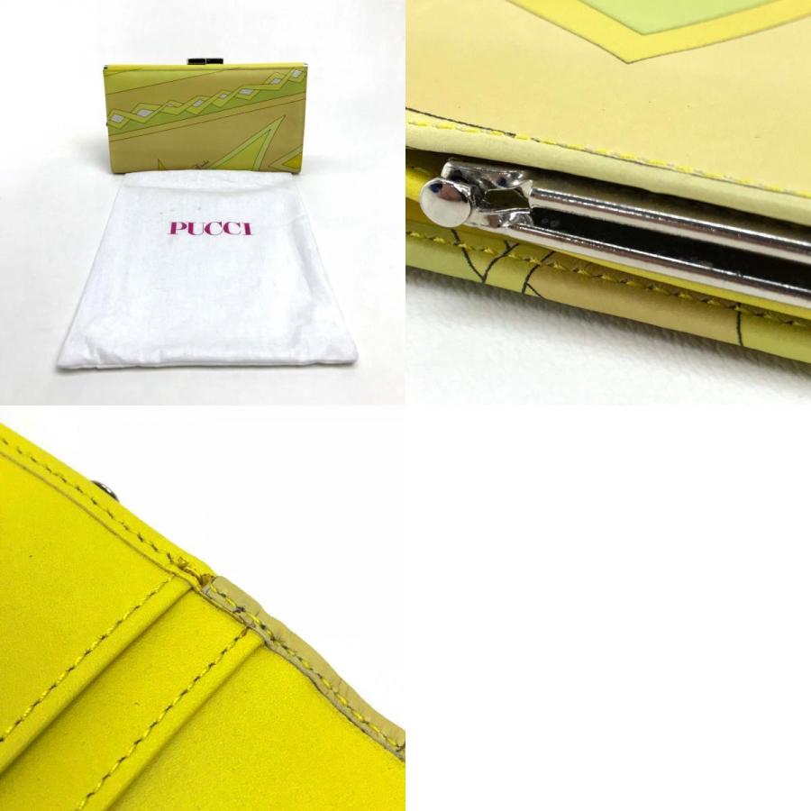 EMILIO PUCCI Emilio Pucci エミリオ・プッチ 二つ折り財布 プッチ柄  