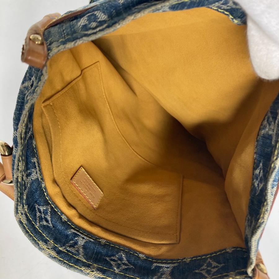 LOUIS VUITTON ルイヴィトン M95018  フラット・ショッパー トートバッグ カバン 肩掛け モノグラムデニム ショルダーバッグ【中古】 | LOUIS VUITTON | 02