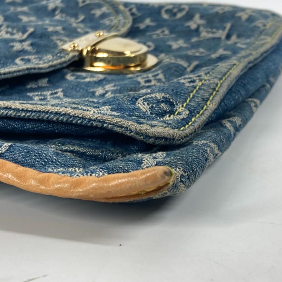 LOUIS VUITTON ルイヴィトン M95018  フラット・ショッパー トートバッグ カバン 肩掛け モノグラムデニム ショルダーバッグ【中古】 | LOUIS VUITTON | 05