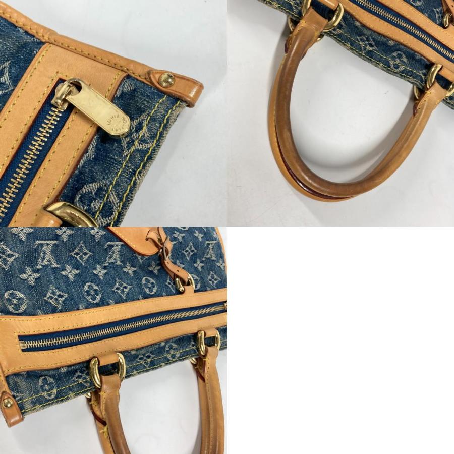LOUIS VUITTON ルイヴィトン M95018  フラット・ショッパー トートバッグ カバン 肩掛け モノグラムデニム ショルダーバッグ【中古】 | LOUIS VUITTON | 09
