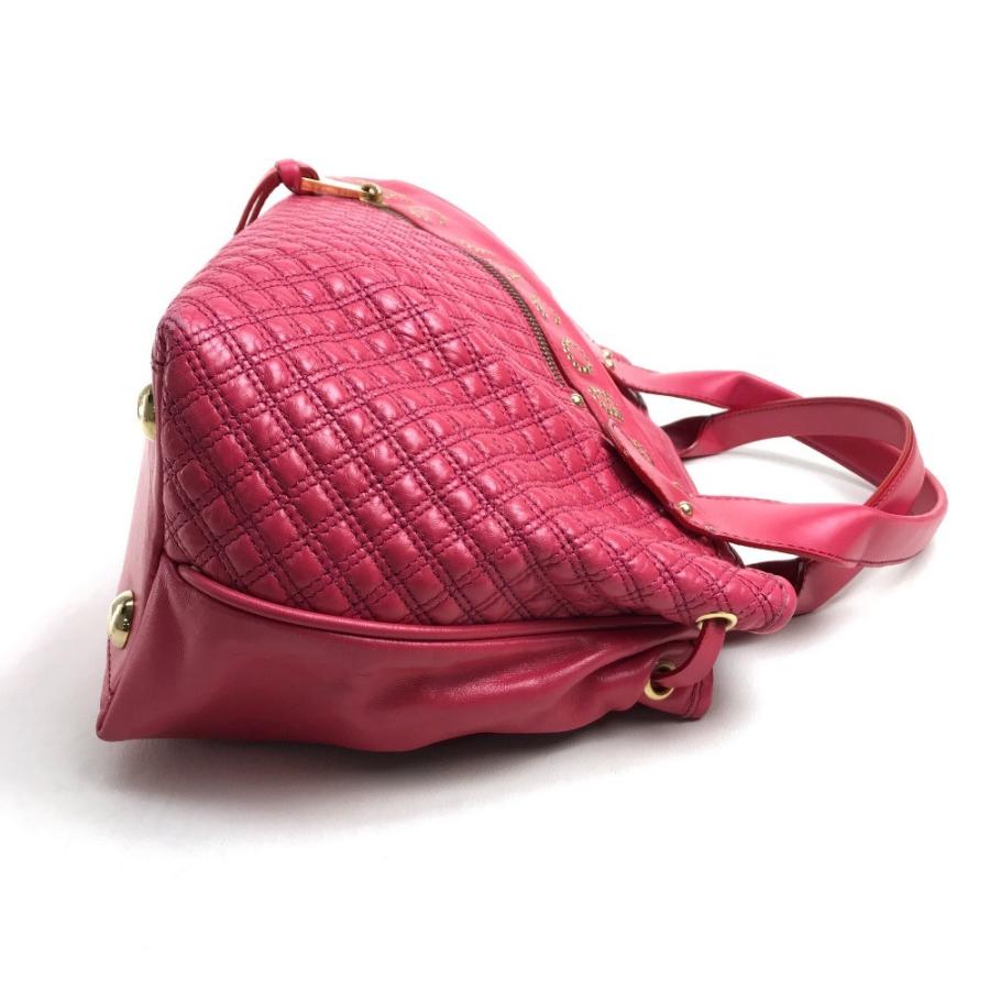 MARC JACOBS マークジェイコブス ハンドバッグ キルティング ロゴ