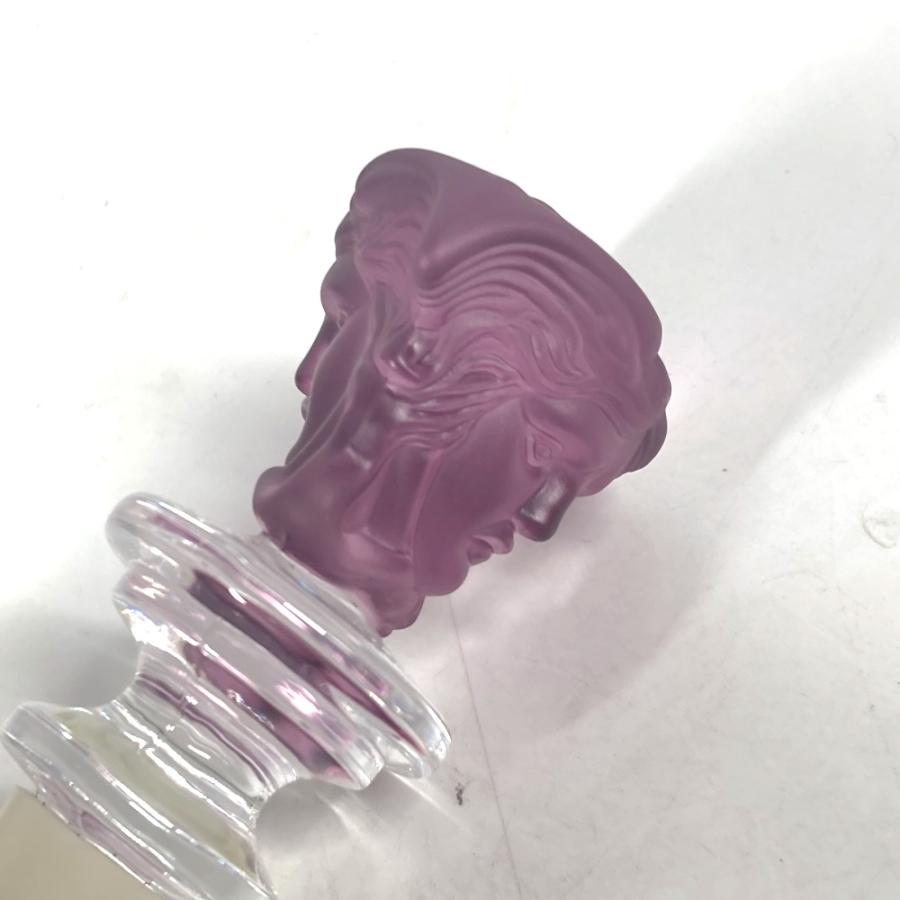 未使用 VERSACE ヴェルサーチ メデューサ ワインストッパー ボトルキャップ ボトルストッパー ローゼンタール  パープル【中古】の画像