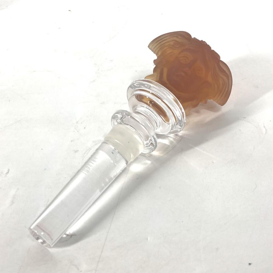 未使用 VERSACE ヴェルサーチ メデューサ ワインストッパー ボトルキャップ ボトルストッパー Rosenthal  オレンジ系 ユニセックス【中古】の画像