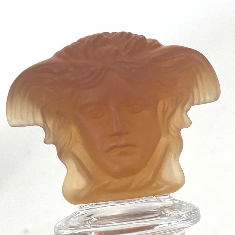 未使用 VERSACE ヴェルサーチ メデューサ ワインストッパー ボトルキャップ ボトルストッパー Rosenthal  オレンジ系 ユニセックス【中古】の画像