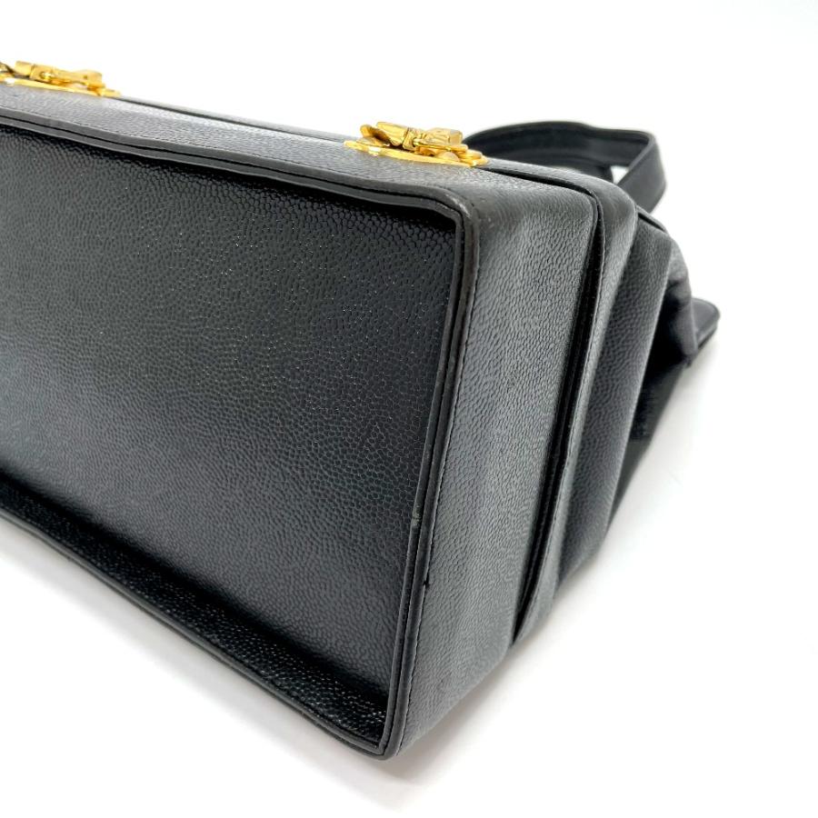 VERSACE ヴェルサーチ サンバースト ２段 バニティ ハンドバッグ レザー レディース ブラック×ゴールド金具 |  | 03