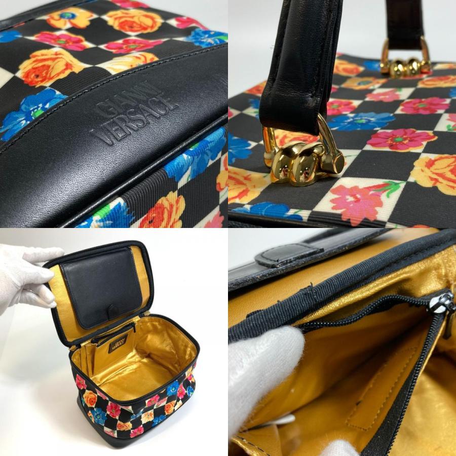 VERSACE ヴェルサーチ 花柄 総柄 フラワー フローラル カバン