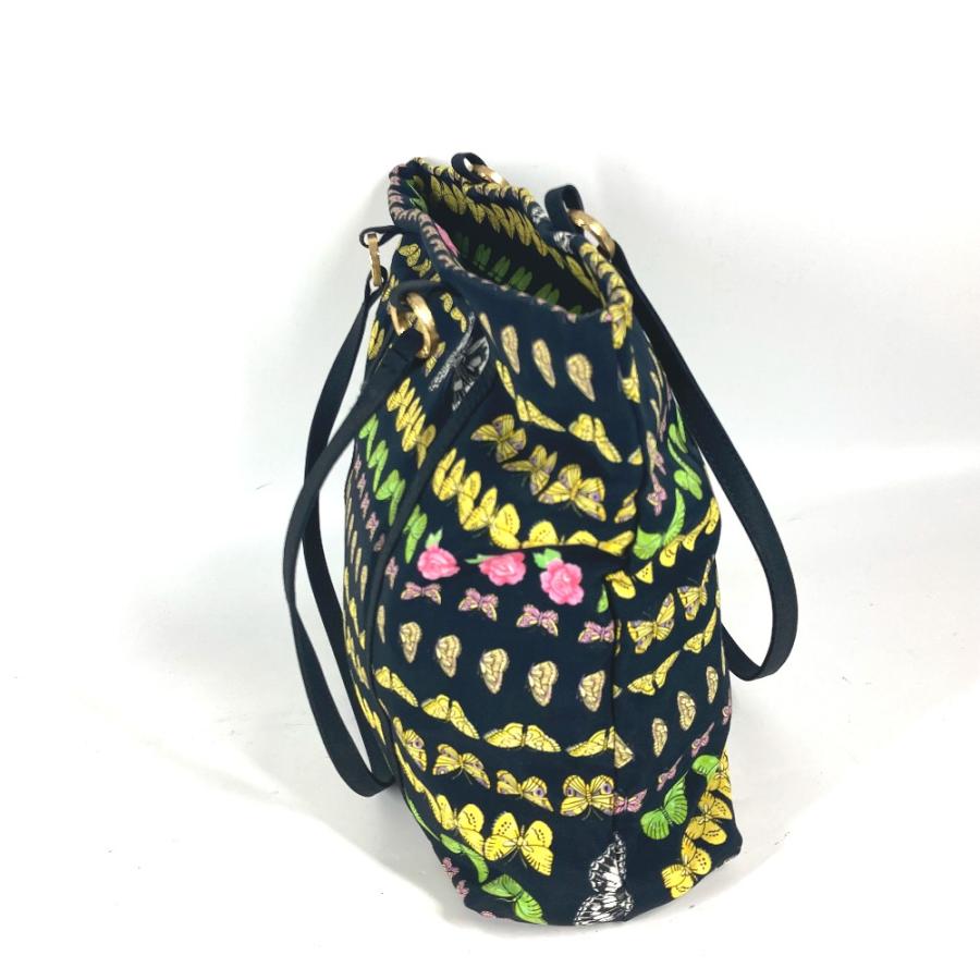 VERSACE ヴェルサーチ 総柄 バタフライ 蝶 ショルダーバッグ 肩掛け 