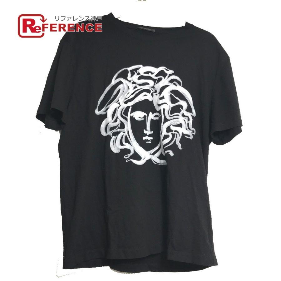 VERSACE ヴェルサーチ メデューサ 半袖Ｔシャツ コットン ブラック