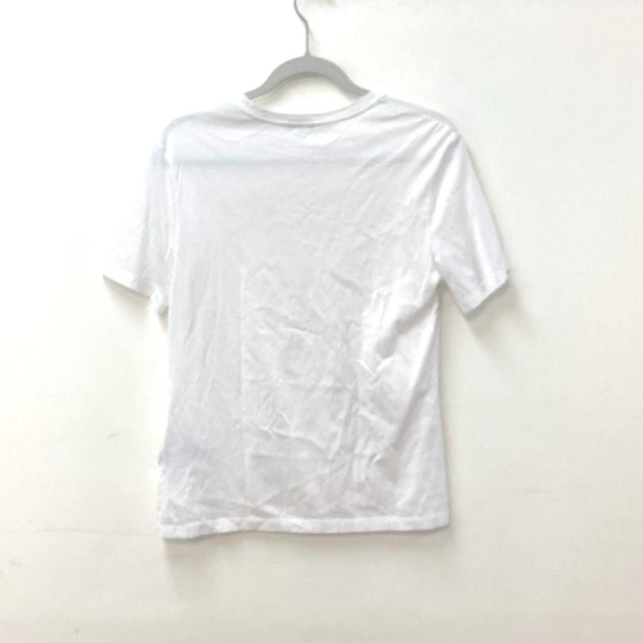 VERSACE ヴェルサーチ ロゴ  アパレル トップス  半袖Ｔシャツ ホワイト レディース【中古】｜reference｜02